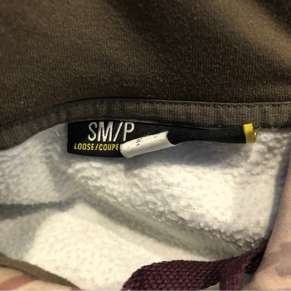 Under Armour Sweater Adult Small Brown Camo Sweatshirt Pullover Hoodie Mens - Picture 2 of 7